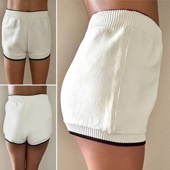 Seek The Label Knit Mini Hot Shorts - Picture 3 of 6